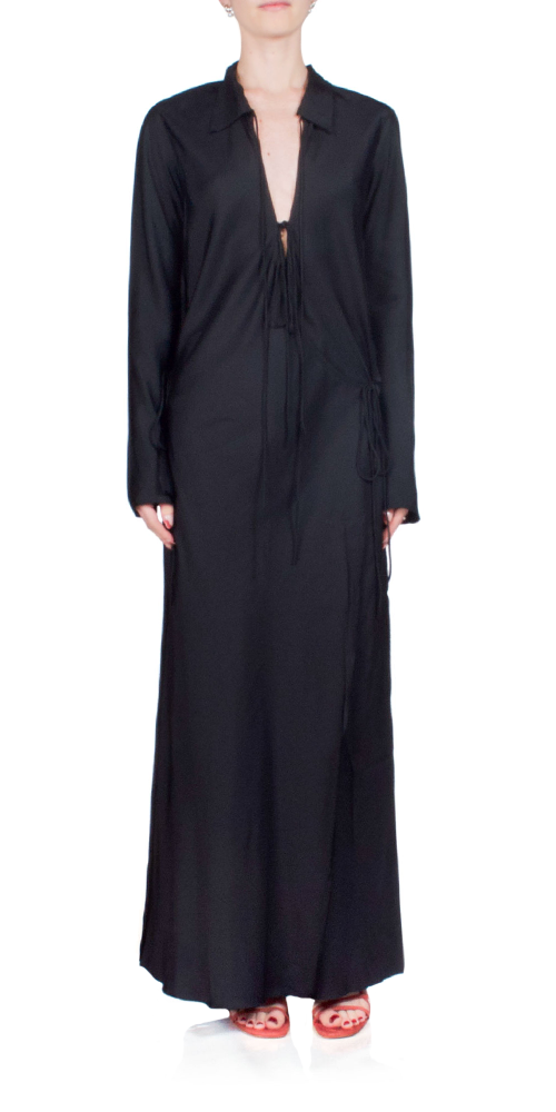 emery maxi dress BEC + BRIDGE Long Sleeve Tie in Black | Size2 | Designed + Made in Australia Cropped Jacket Set Luxe: Ultimate Embellishment Women's The Emery Ruffled Bias Size:Large (106cm) / Short