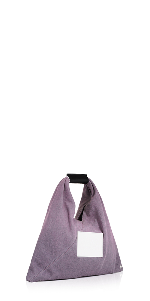 MM6 Maison Margiela Mini Japanese Bag Pink Washed Denim | Maison Rogue