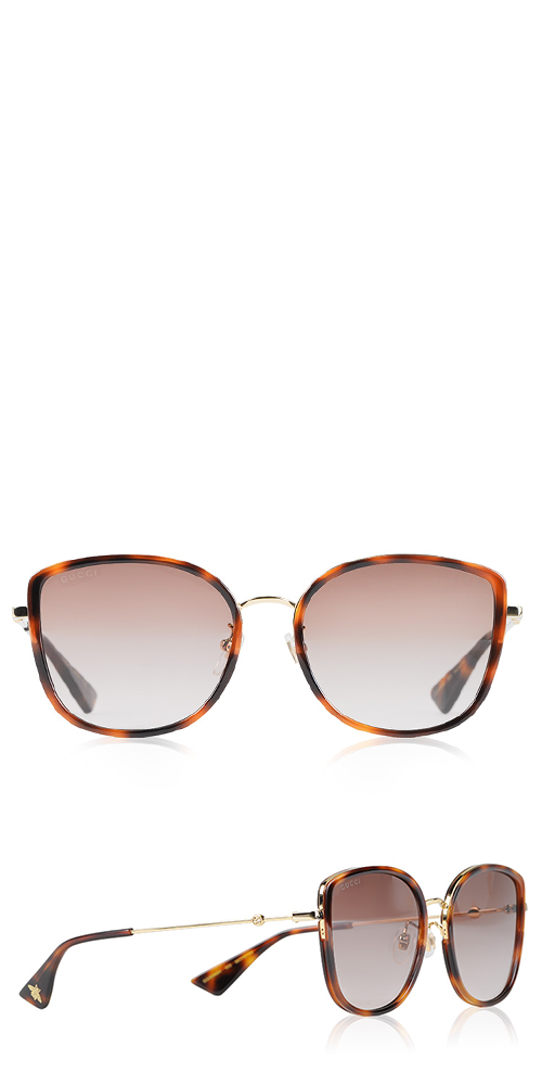 Gucci oversize cat eye acetate sunglasses sales