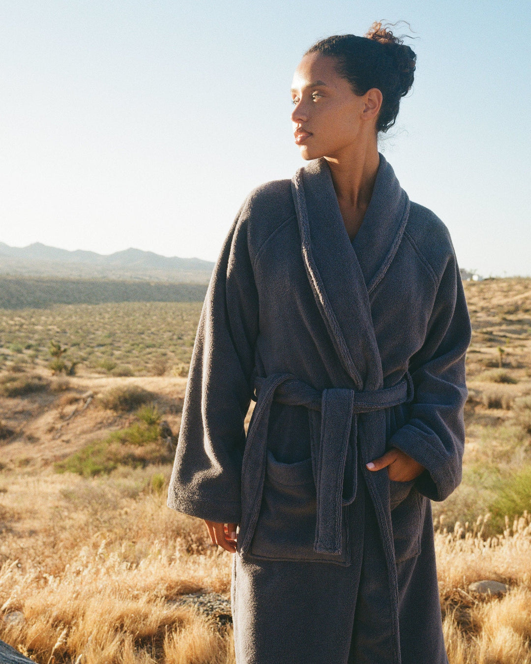 Classic Plush Robe Dusk