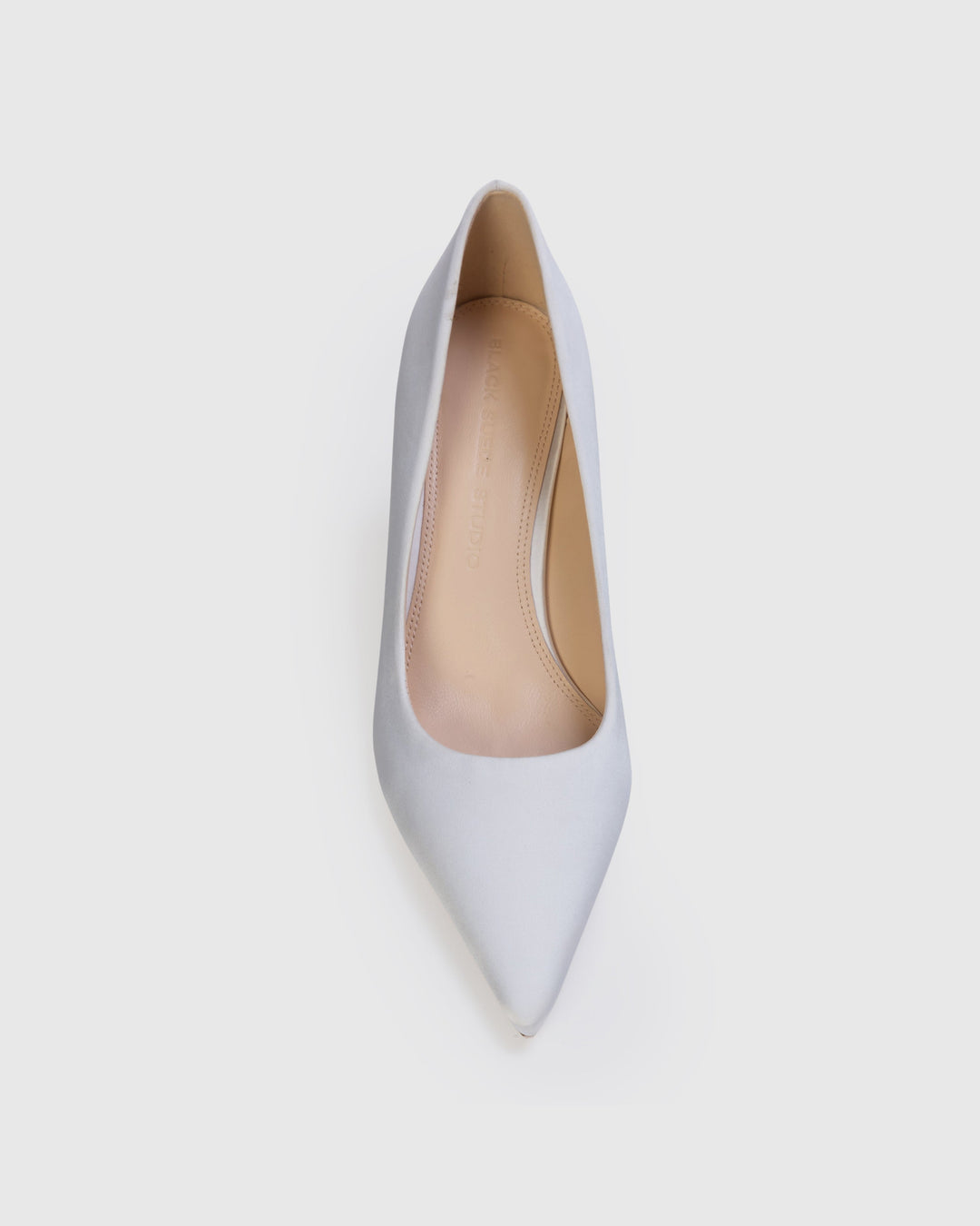 Mia 80mm Pumps White Satin