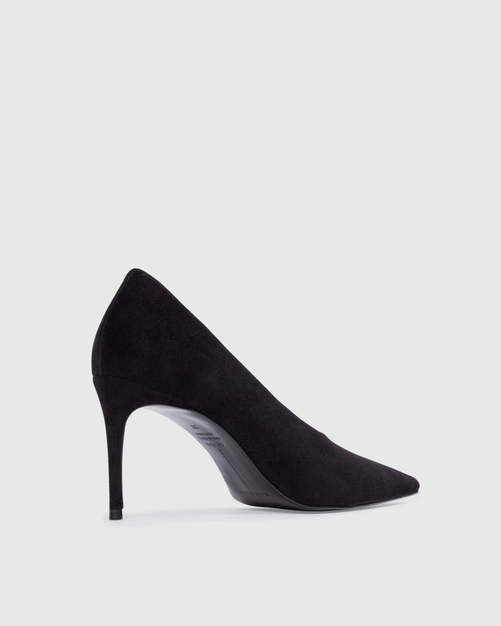 Jona 80mm Pumps Black Suede
