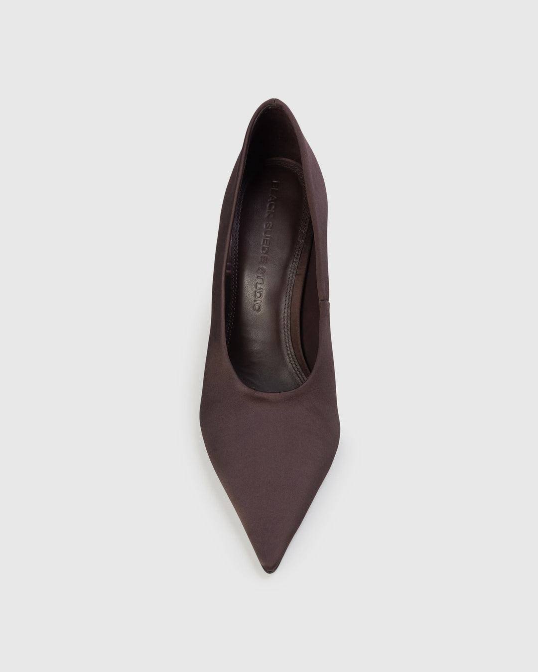 Jona 100mm Pumps Cacao Satin
