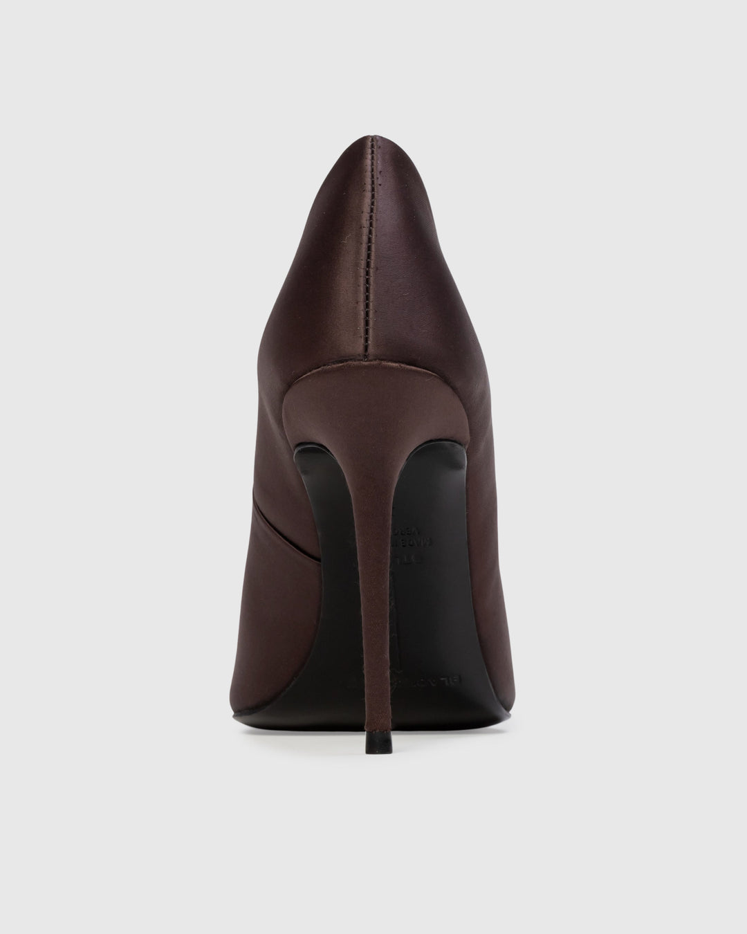 Jona 100mm Pumps Cacao Satin