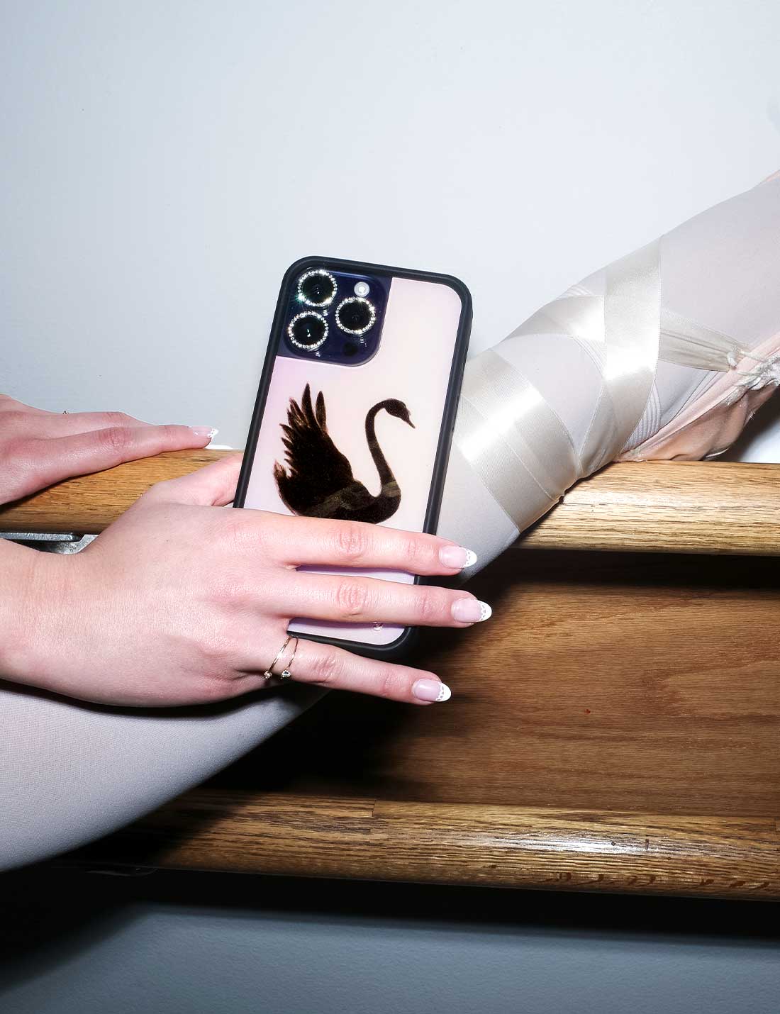 WILDFLOWER CASES Black Swan iPhone Case | Maison Rogue