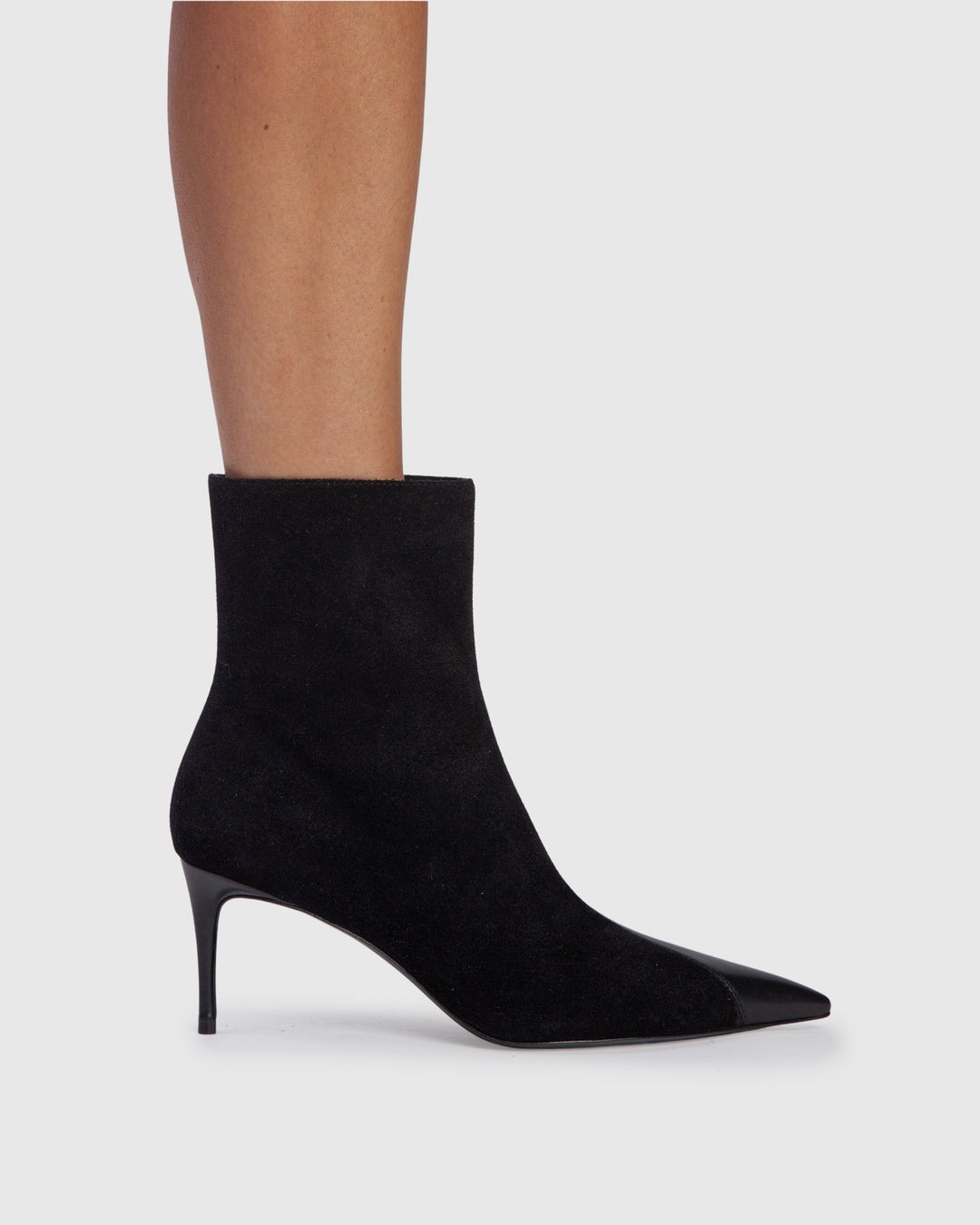 Oblika 70MM Suede Boot Black