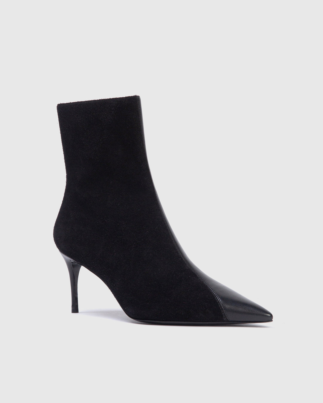Oblika 70MM Suede Boot Black