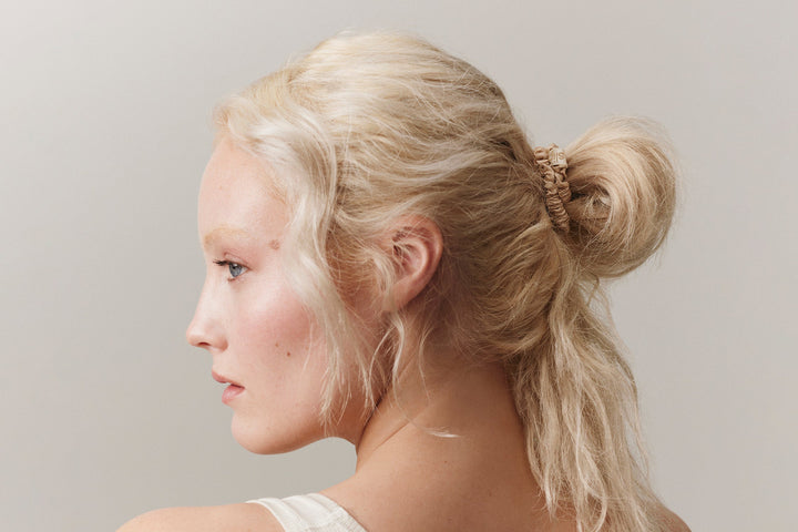 Back to Basics Blonde Skinny Scrunchies