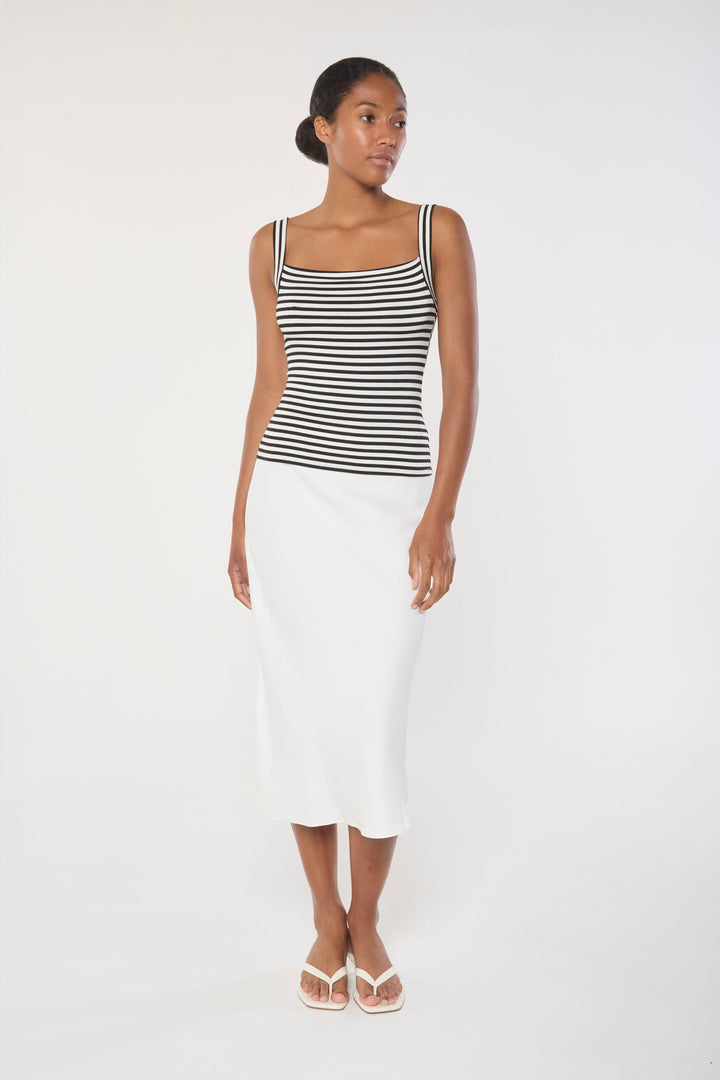 Rey Bias-Cut Skirt