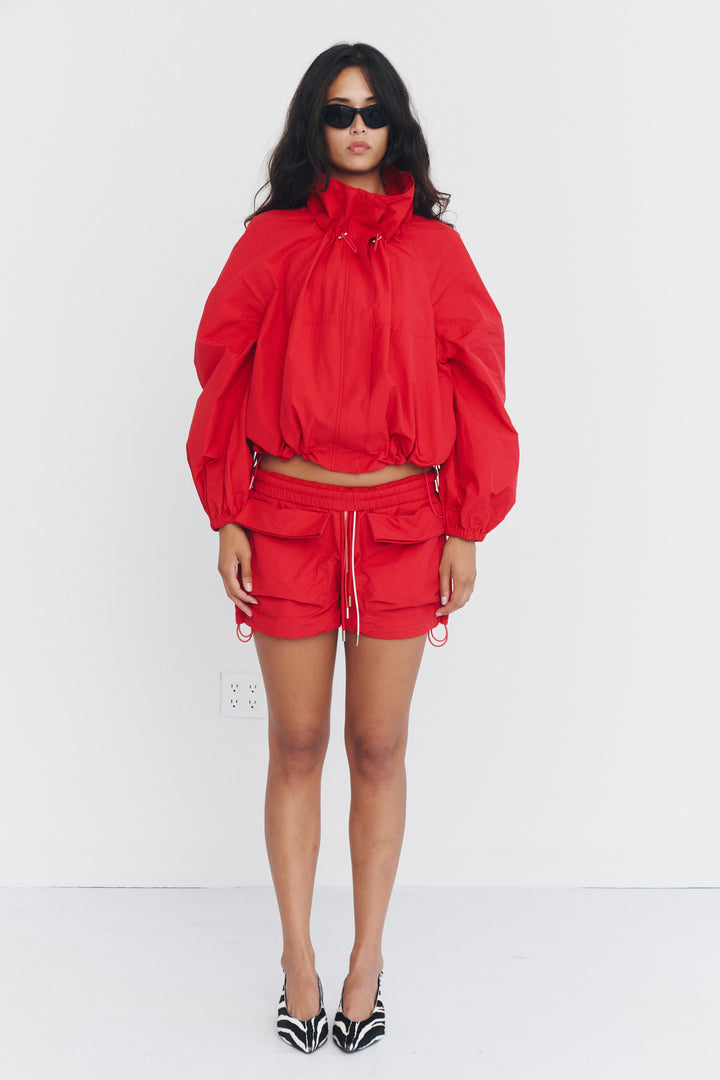 Alma Anorak Jacket Red