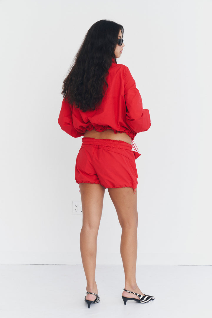 Alma Anorak Jacket Red