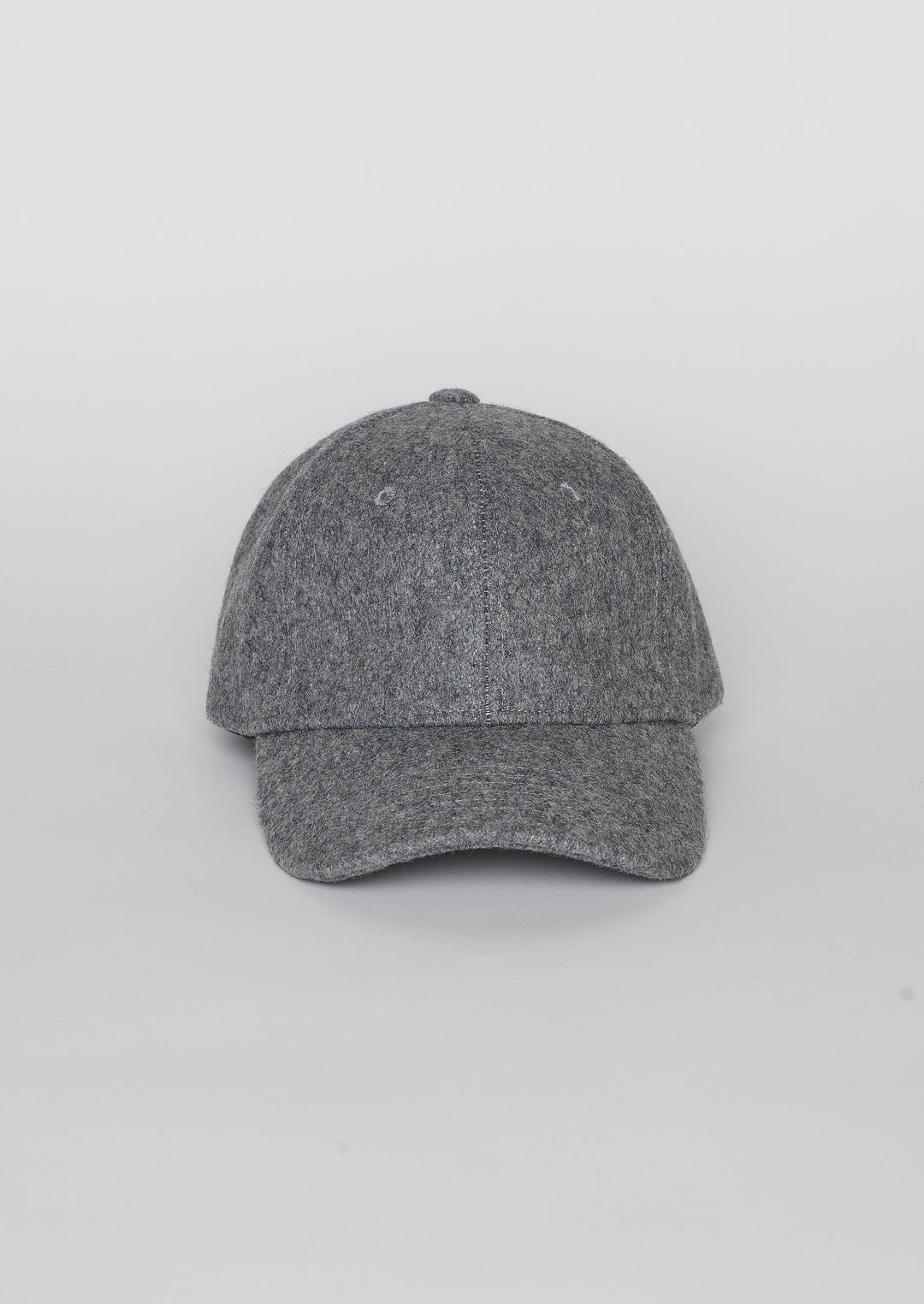 Solid Shetland Baseball Cap Heather Grey