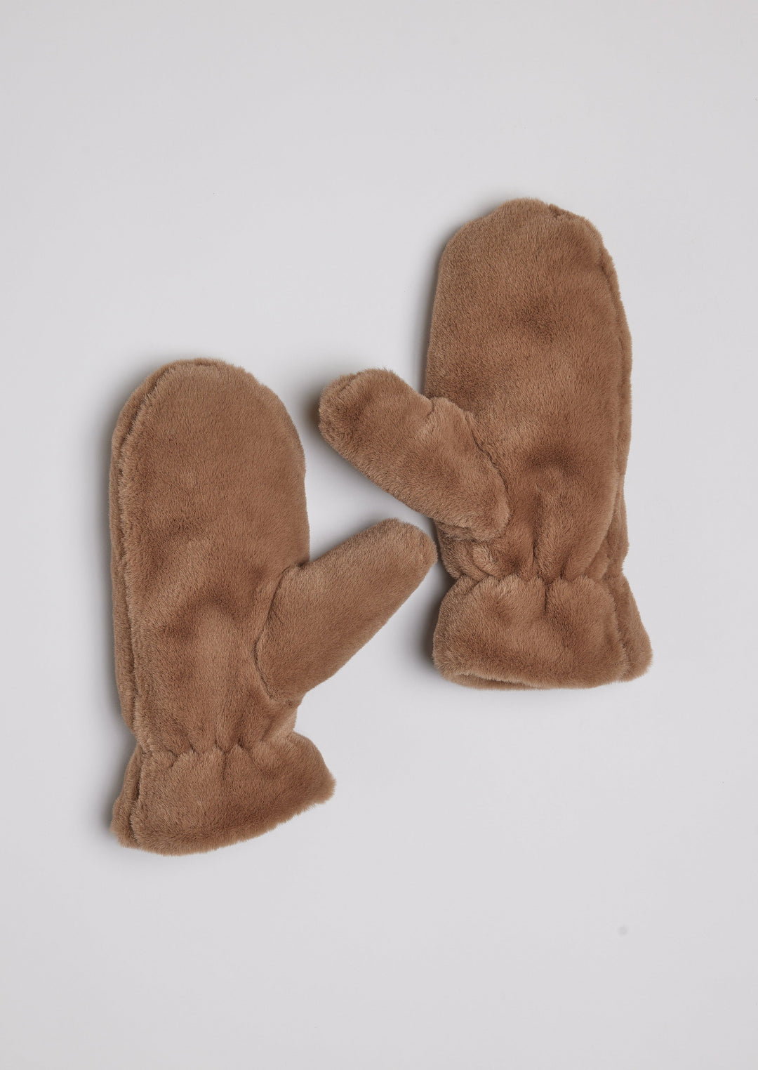 Faux Fur Mittens