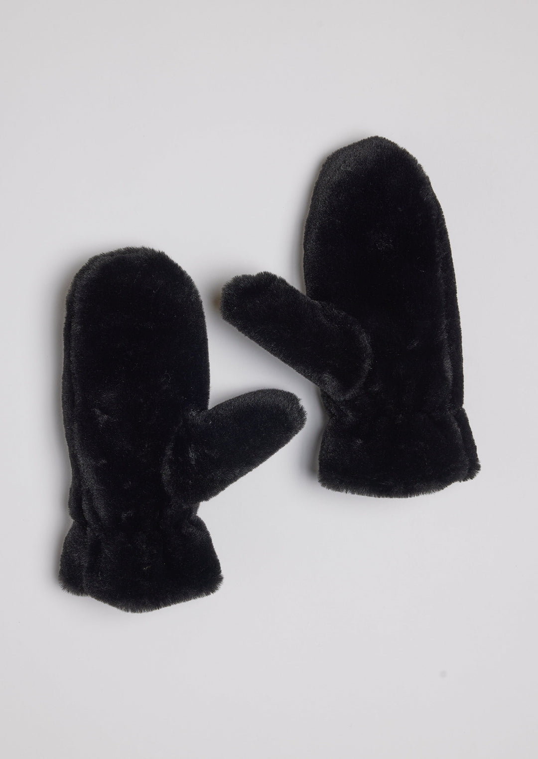 Faux Fur Mittens