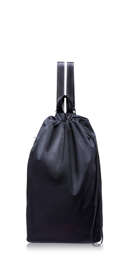 Nylon Large Drawstring Backpack