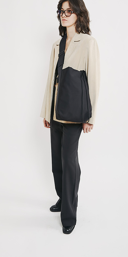 Nylon Midi Crossbody Bag