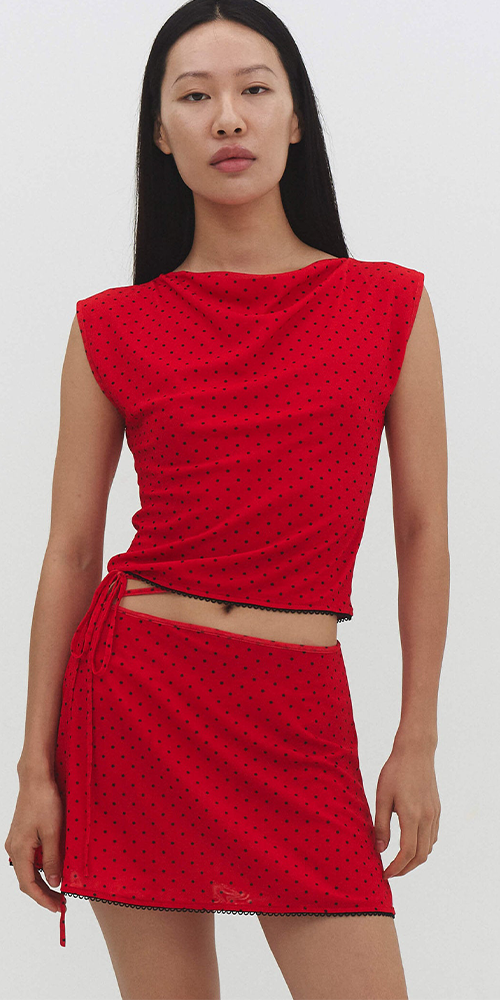 Emili Top Red