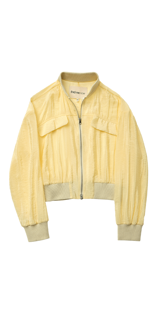Fabio Voile Jacket Butter