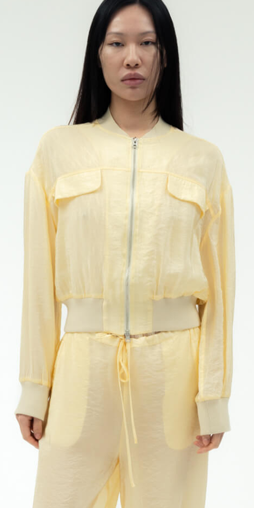 Fabio Voile Jacket Butter