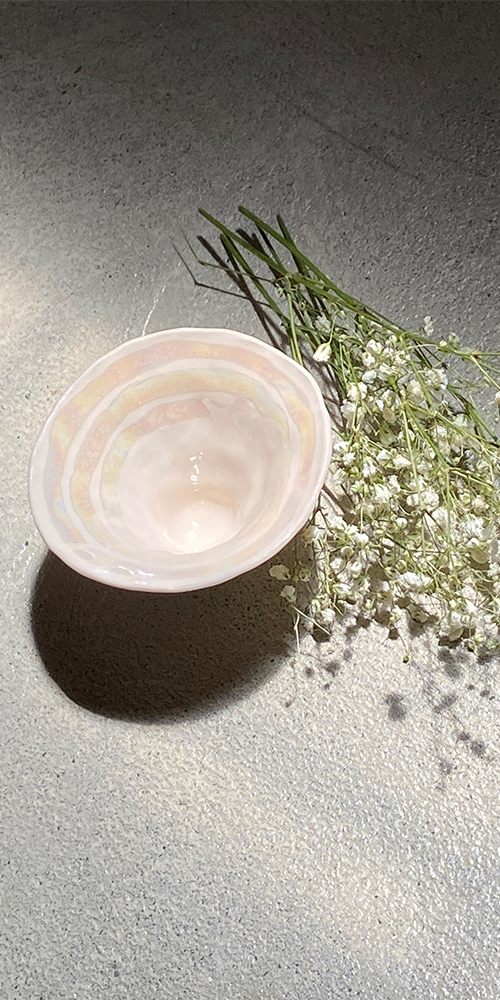 Mother of Pearl Pinch Pot