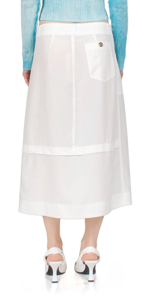 Dino Skirt White