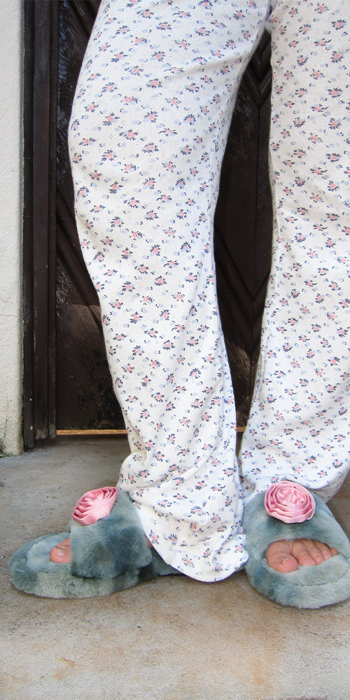 Perry Rosette Slipper