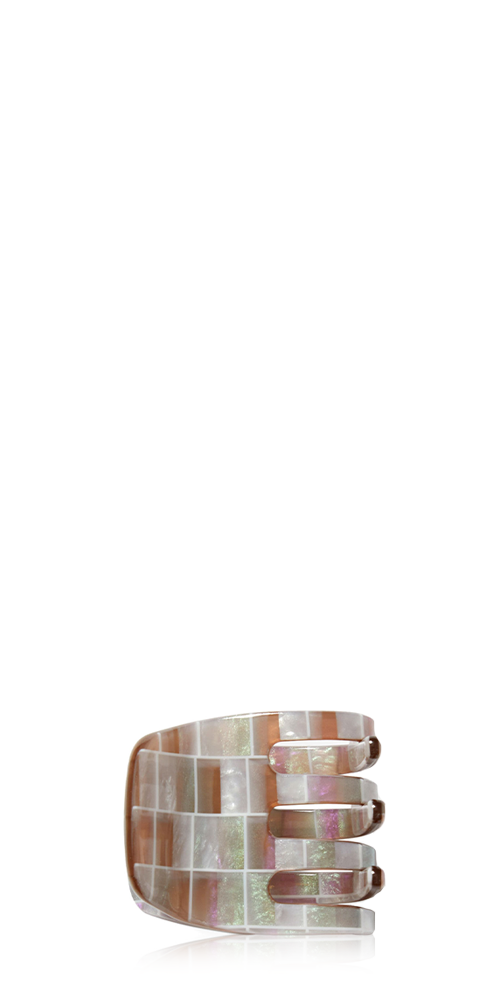 Mini Claw Brown Shell Checker