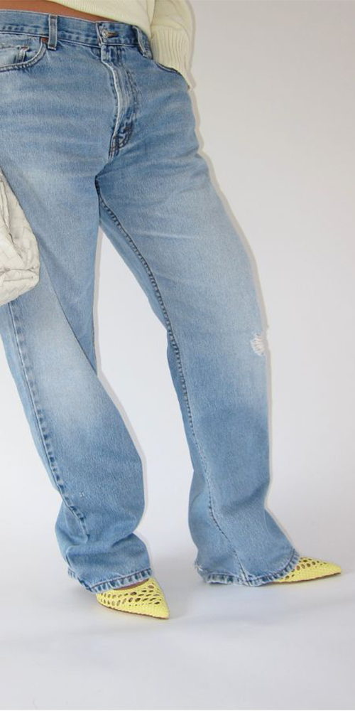 Juni Slingback Pumps Butter Yellow