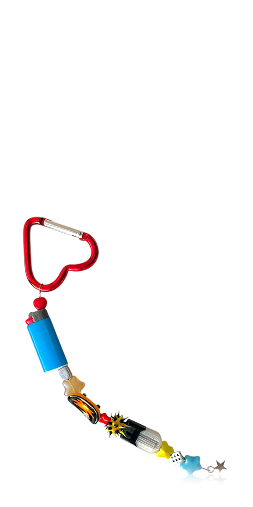 the sk8ter boi keychain