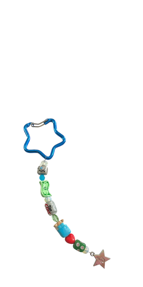 the sleepy homebody keychain