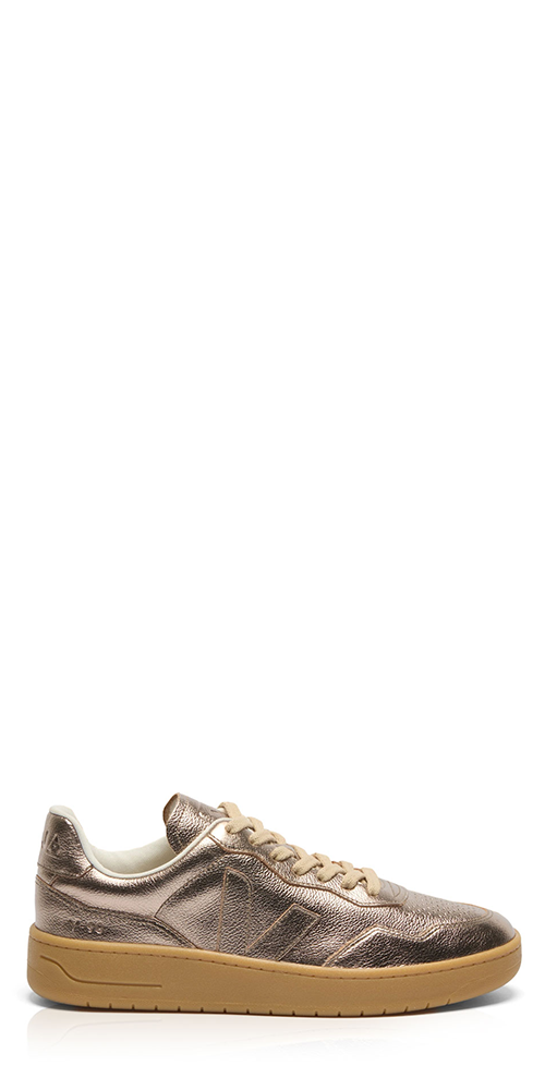 V-90 Leather Sneakers Full Bronze Natural
