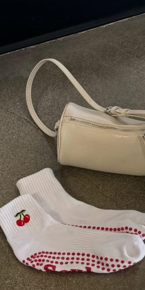 Very Cherry Grip Socks