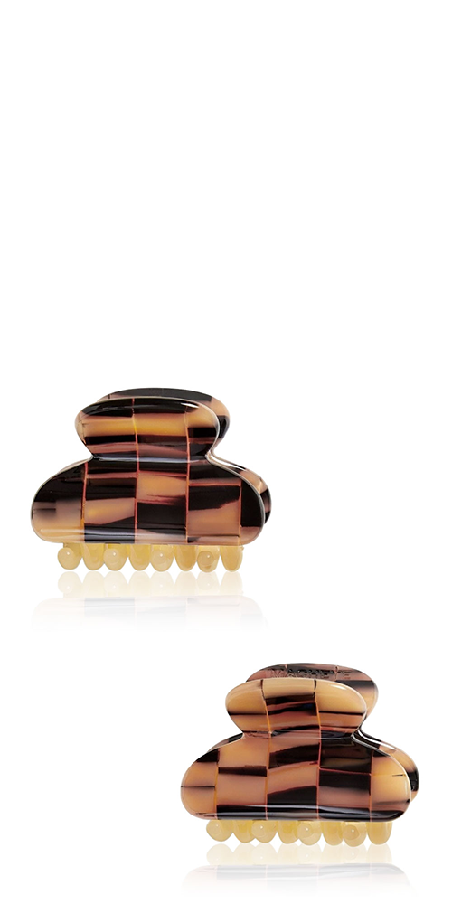 Twin Heirloom Claws Blonde Checker