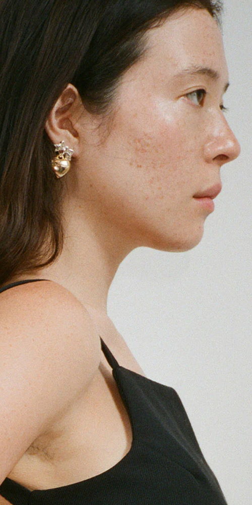 Sandy Liang Ballerina Earrings | Maison Rogue