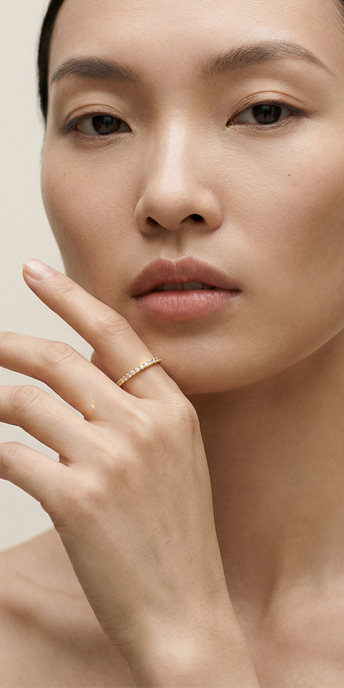 The M Essential Pavé Band