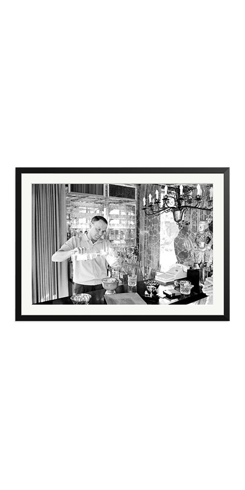 Frank Pouring a Drink
