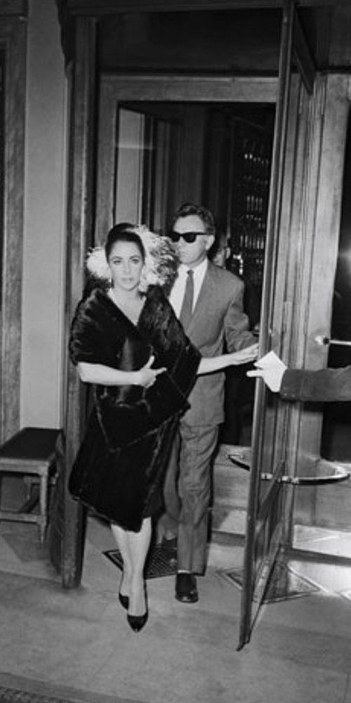 Taylor and Burton, Paris, 1964