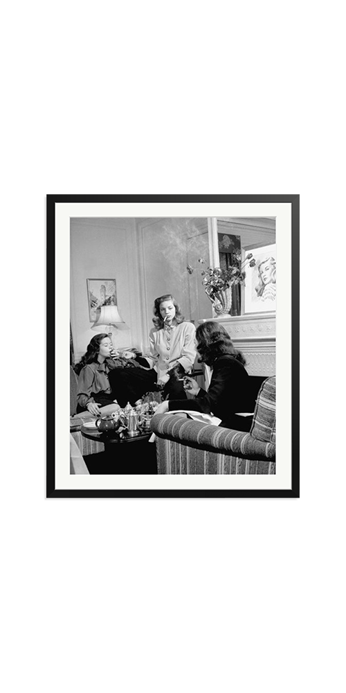 Smoking With Lauren Bacall