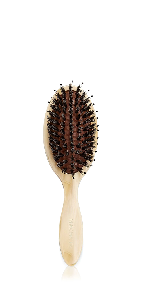 Travel Hair Brush Alabaster