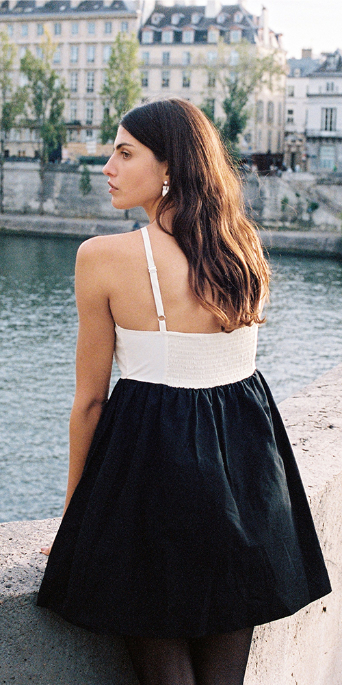 Salome Dress Parchment