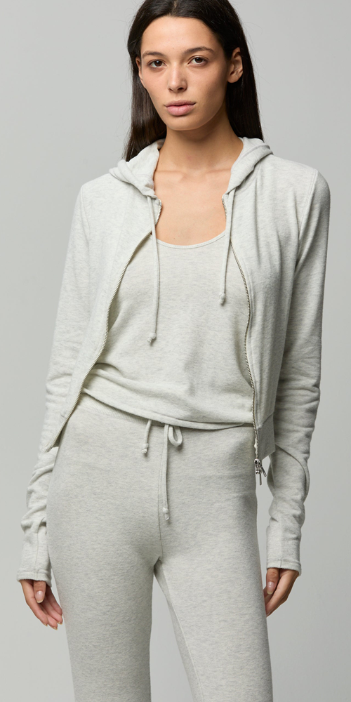 Sadie Double-Zip Hoodie