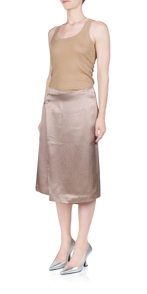 Skinny Rib Cami Sand