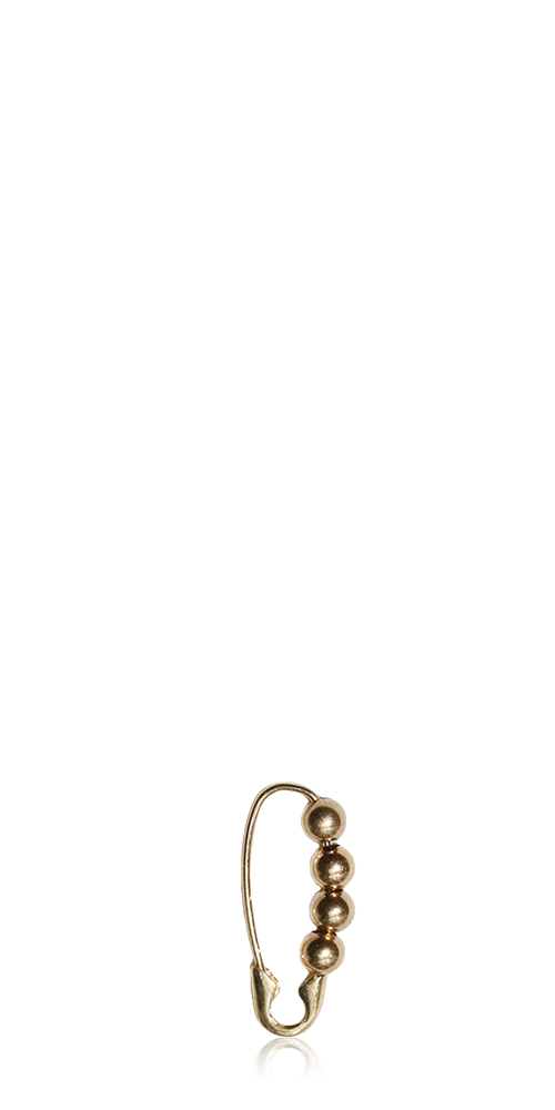 Mini Friendship Bead Safety Pin