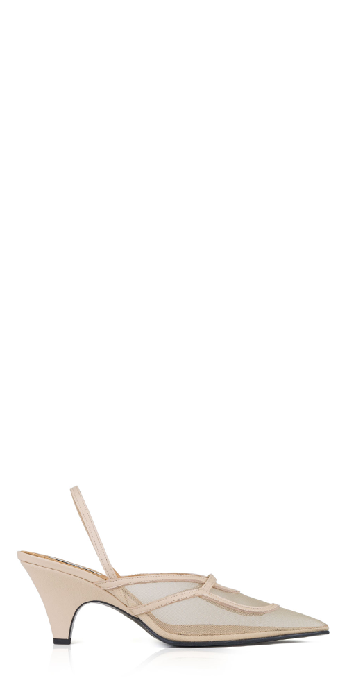 Gib Slingbacks Beige