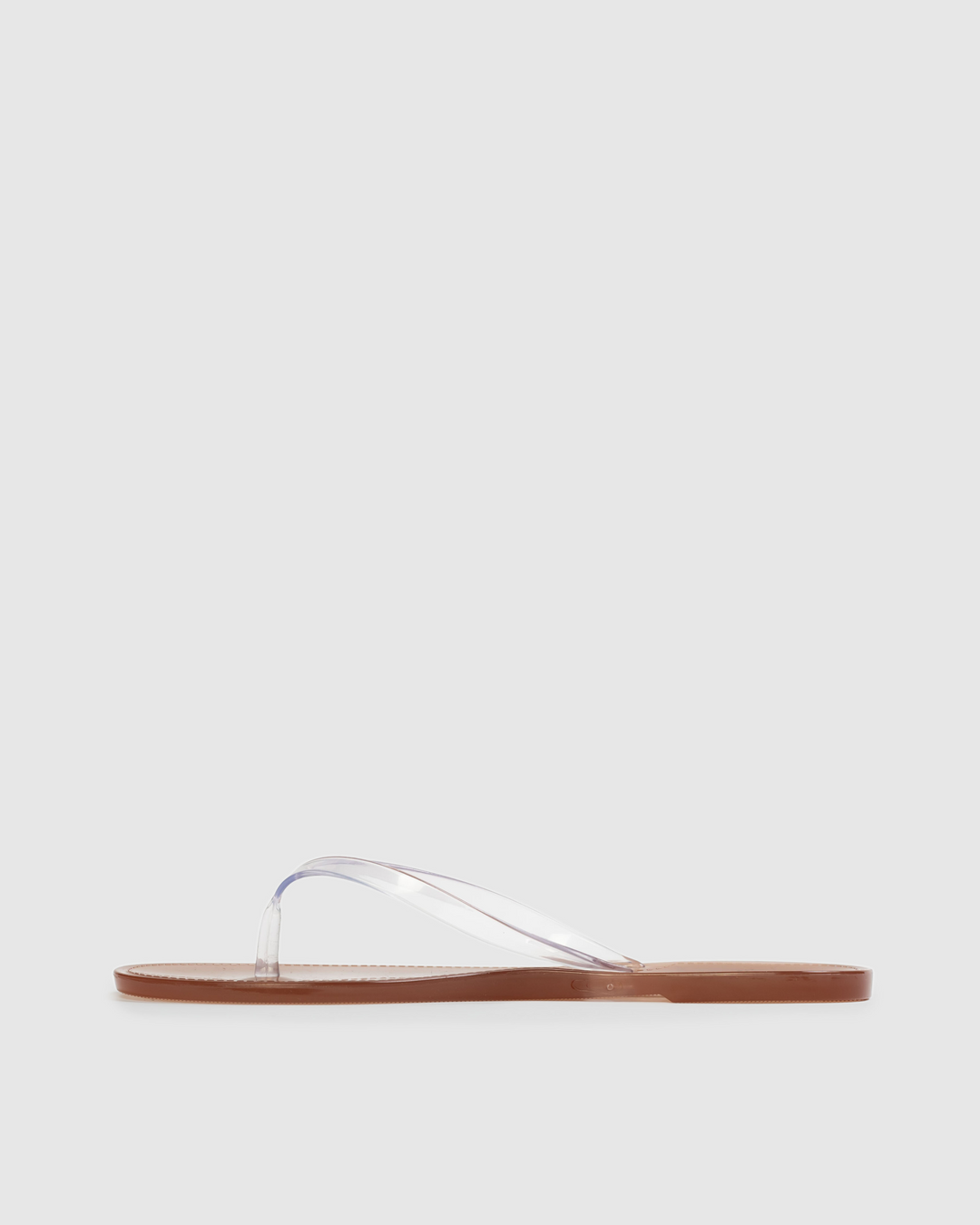 Crystal Flip Flop Sandal Old Rose/Clear