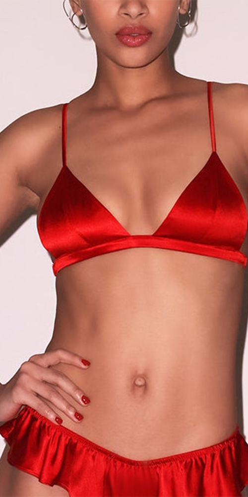 Luxe Triangle Bra