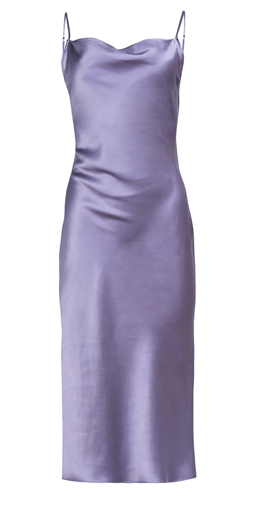Cowl Neck Slip Dress
