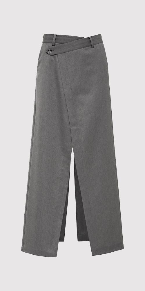 Deconstructed Waist Maxi Skirt