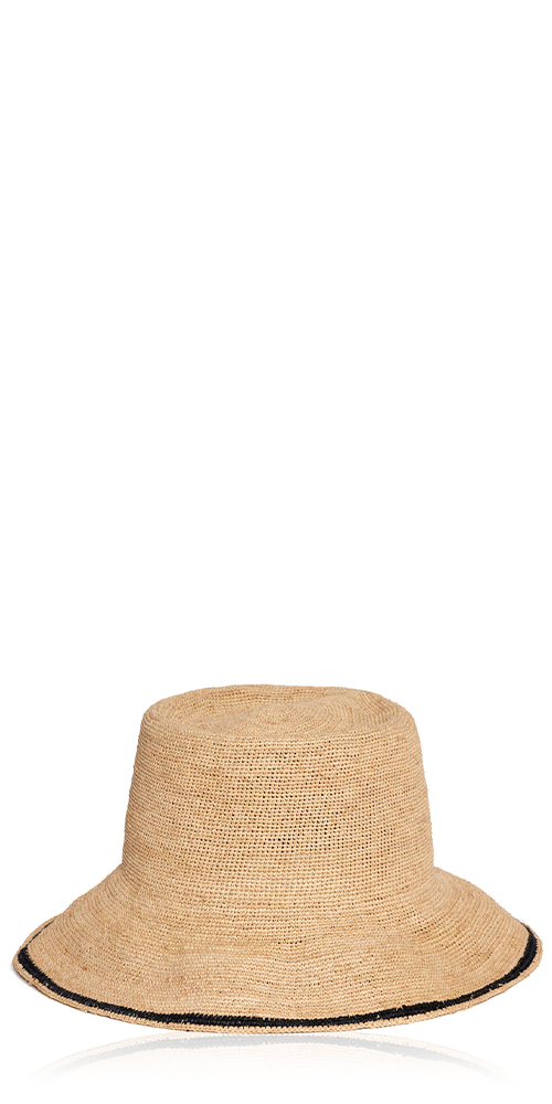 Stripe Modern Crochet Bucket Hat