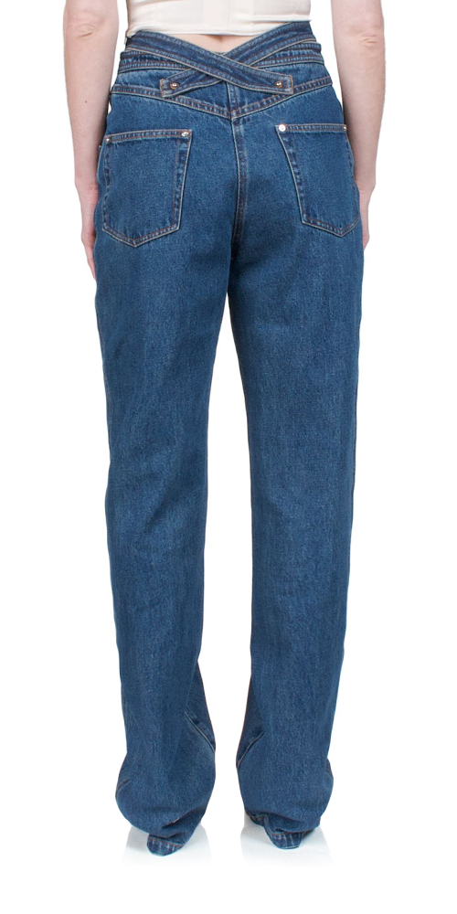 新品タグ付alorsparis Jean a Indigo sucreglace Jean A] Indigo Sucre Glace – aLORS online store